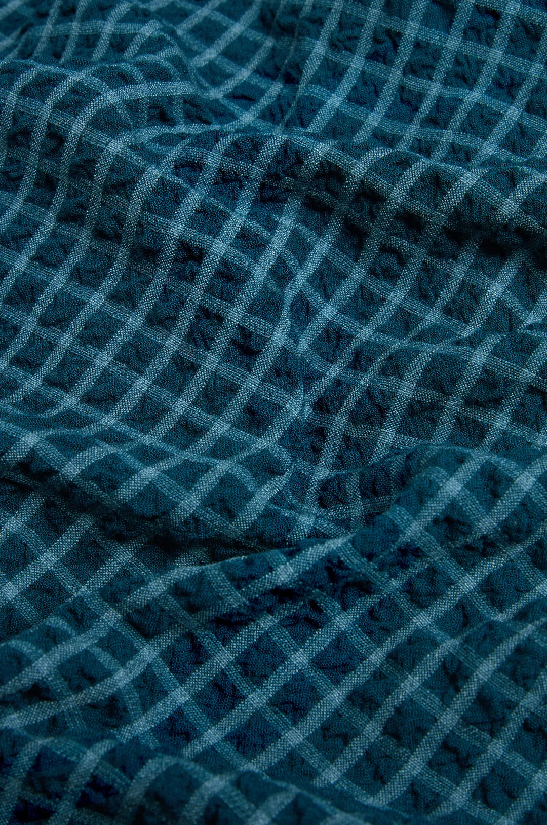 SAHARA
Seersucker Squares Shirt Dress