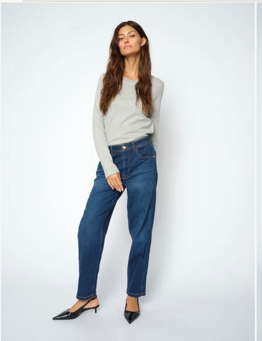 Mos Mosh Aymen Deluxe Jeans
Boyfriend fit-mid waist