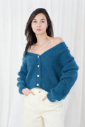 TWNS MALIA CARDIGAN- DUCk