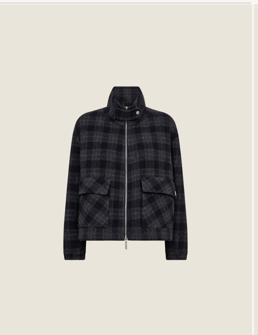 Mos Mosh Camille Check Jacket
Salute Navy