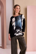 NAYA
BLACK & TURUIZ PRINT TOP - NAW26321