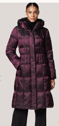 Creenstone Iris coat- dark grape