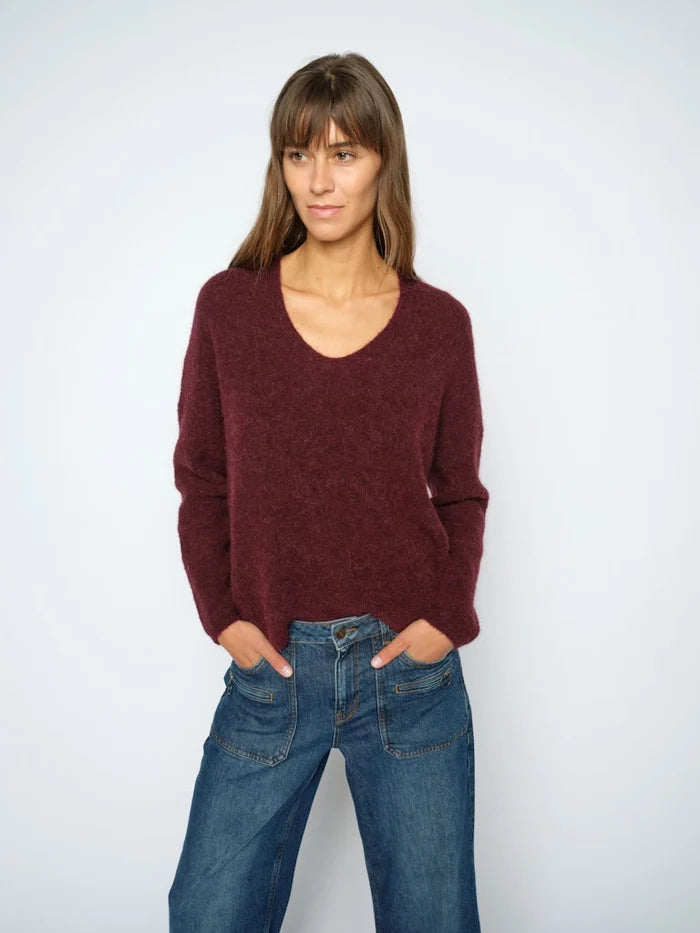 Mos Mosh Thora V -neck knit