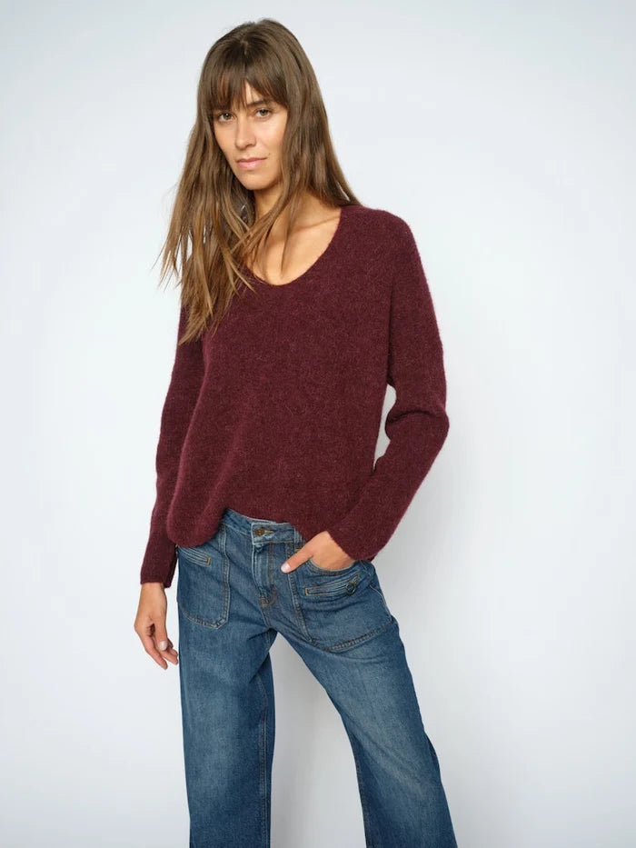 Mos Mosh Thora V -neck knit