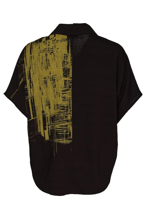 NAYA
BLACK & AVOCADO PRINT SHIRT - NAW26241