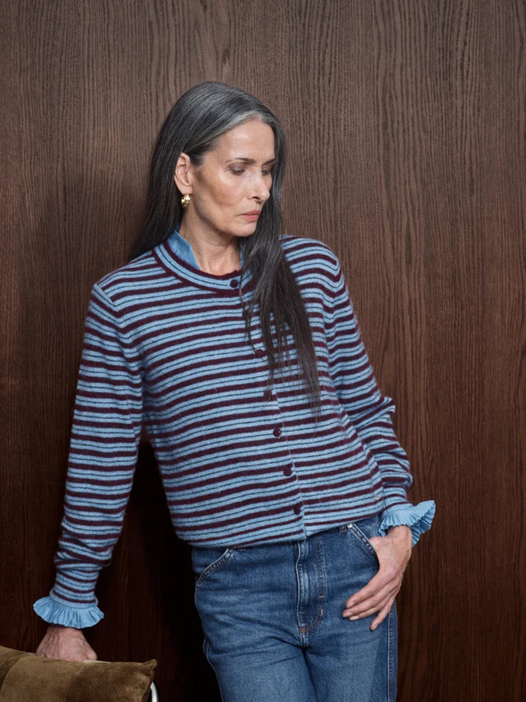 Mos Mosh Milvie Stripe Cardigan
