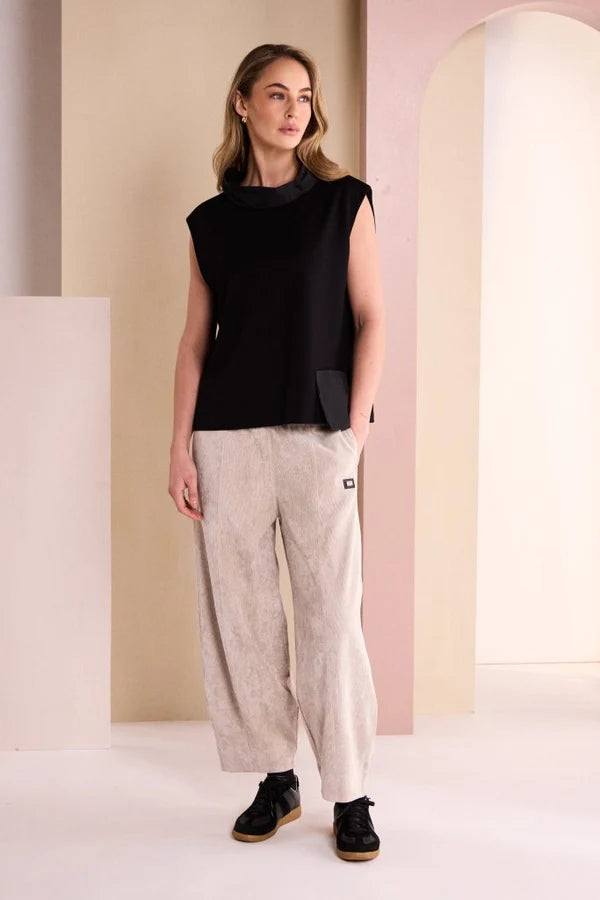 NAYA
STONE BALLOON CORD TROUSERS - NAW26247