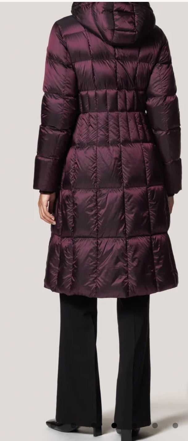 Creenstone Iris coat- dark grape
