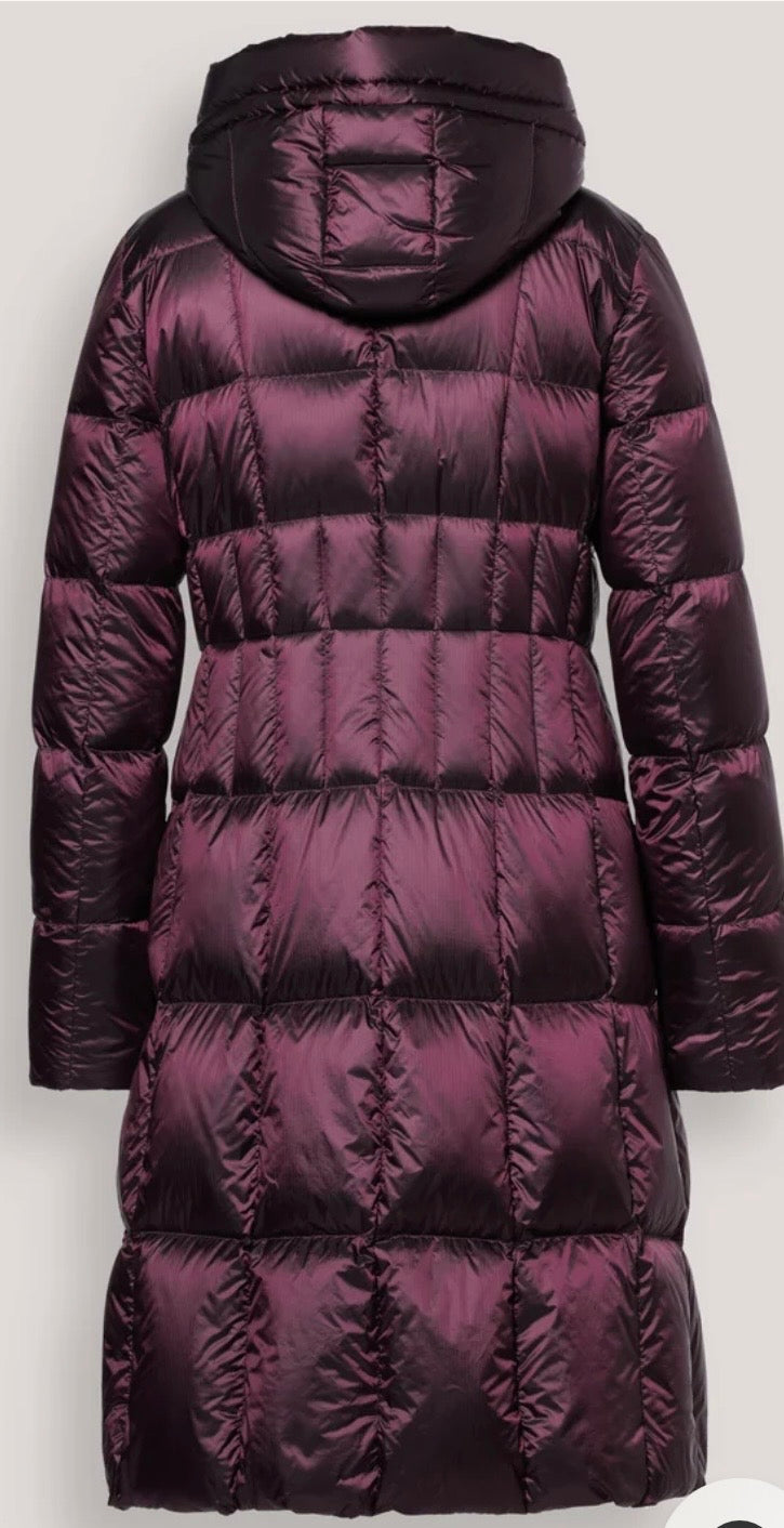 Creenstone Iris coat- dark grape