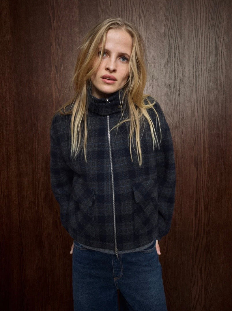 Mos Mosh Camille Check Jacket
Salute Navy