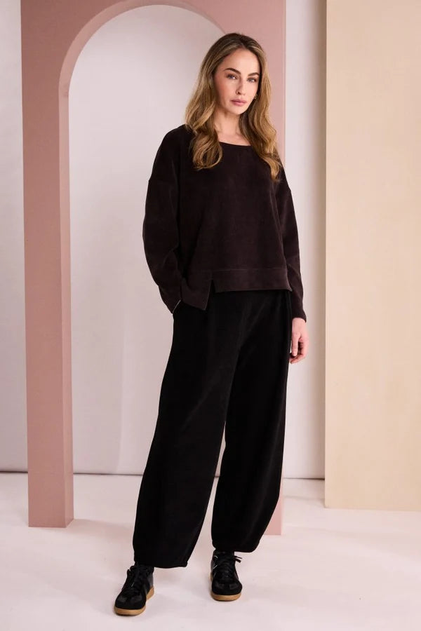 CHOKO CORD LONG SLEEVE TOP - NAW26254