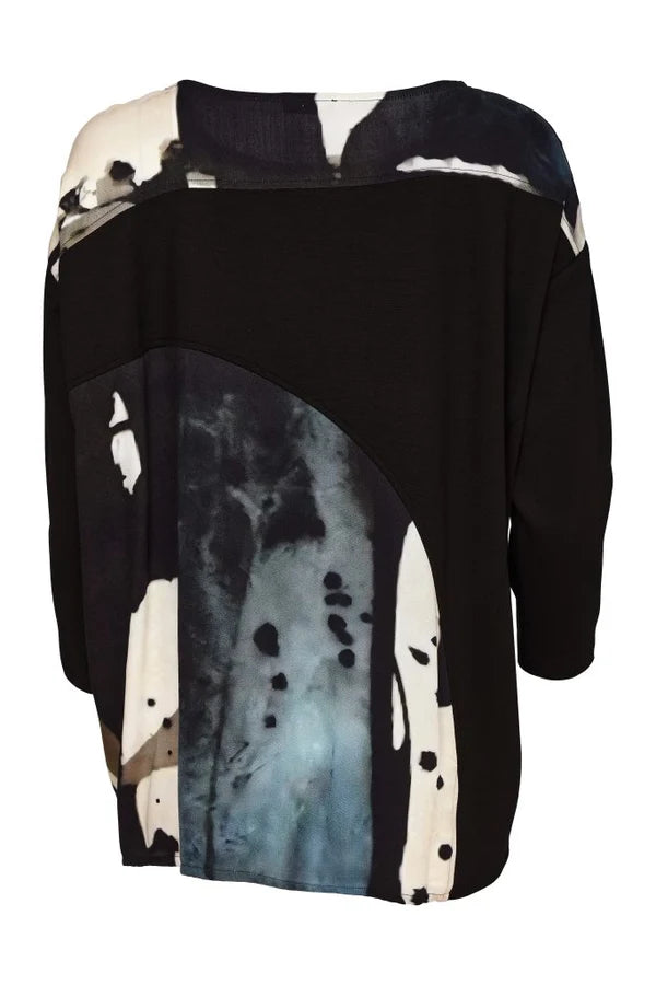 NAYA
BLACK & TURUIZ PRINT TOP - NAW26321