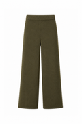 TWNS GREENFIELD Wide -leg elastic pant - Military