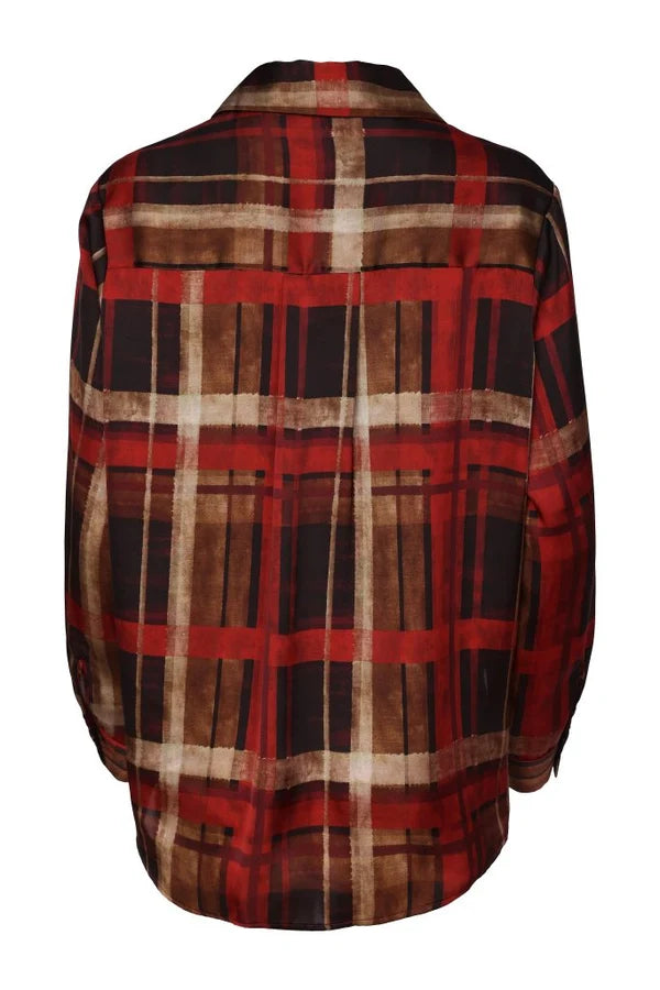 NAYA
CLOVE CHECK ORGANZA SHIRT - NAW26289