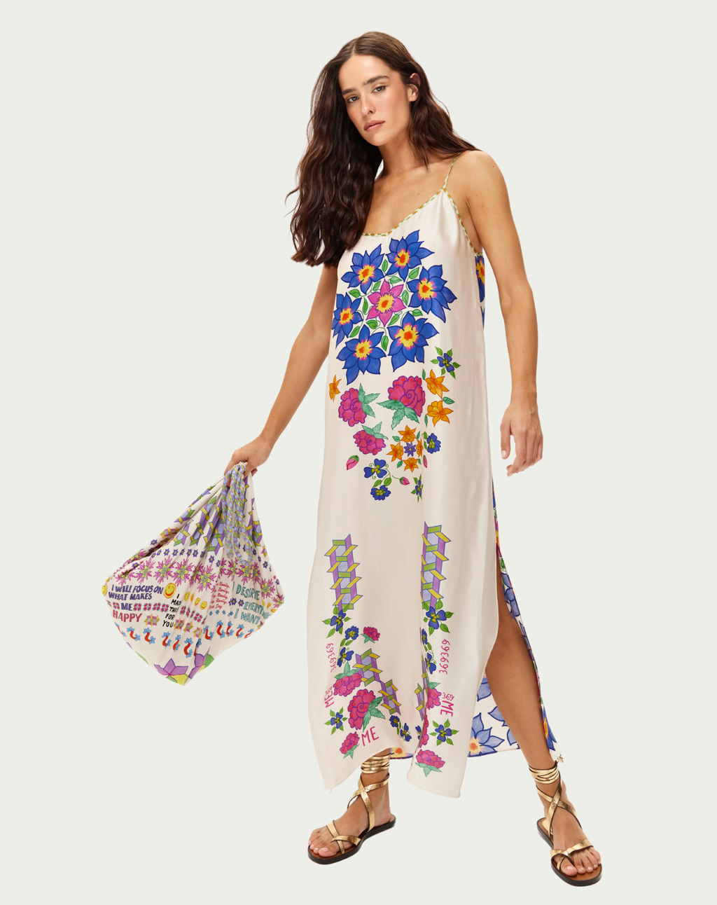 Me369 Olivia Camisole Markers Dress