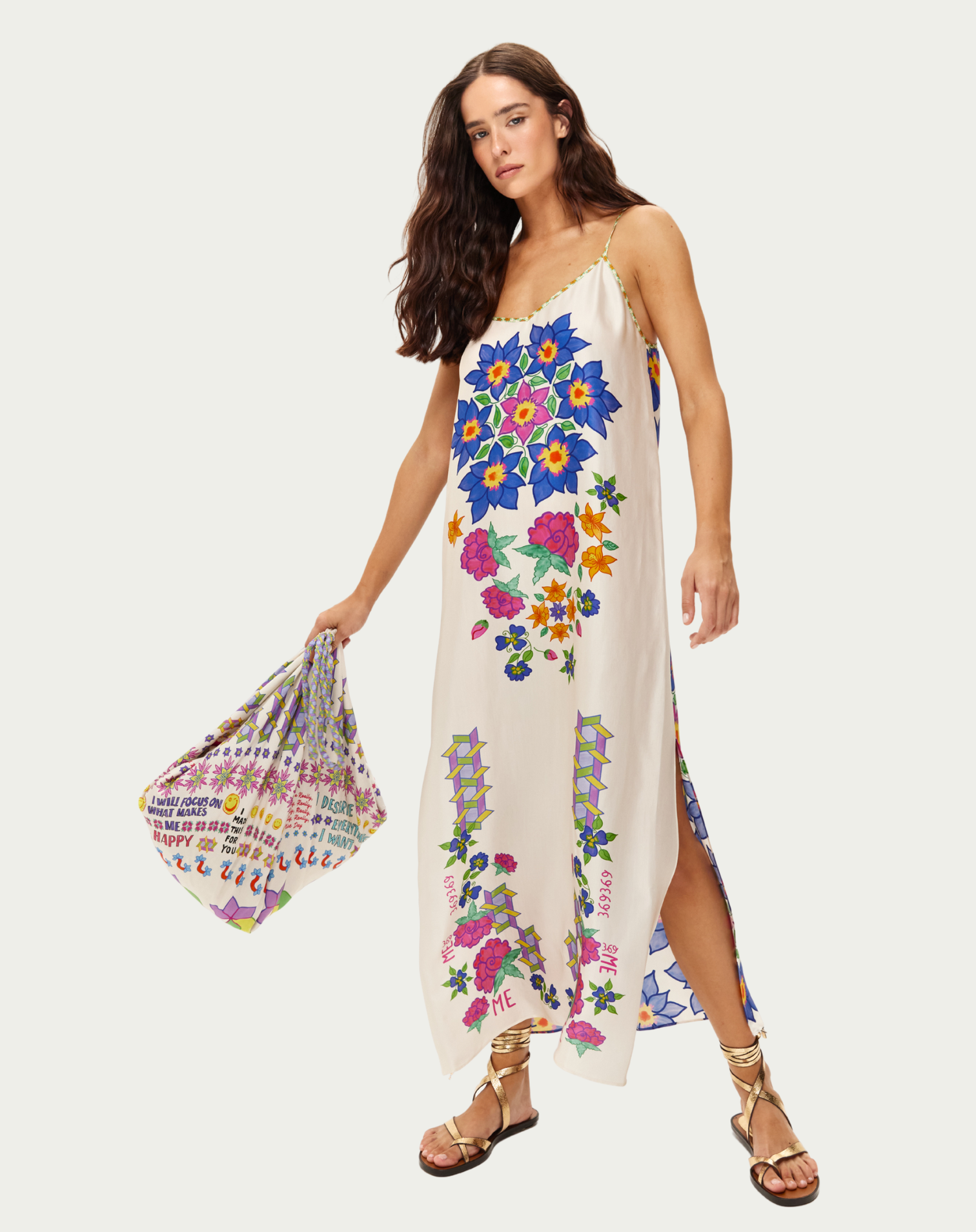 Me369 Olivia Camisole Markers Dress