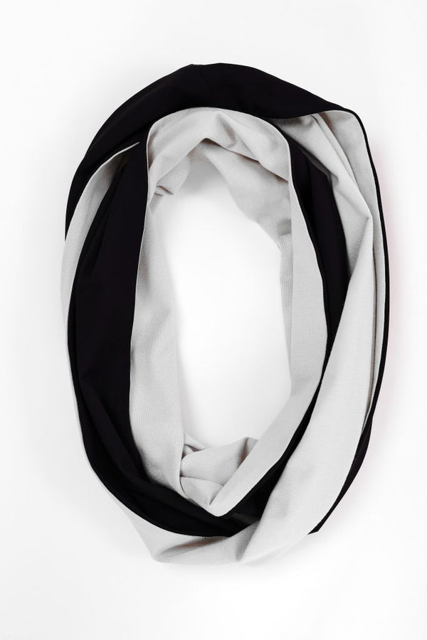 Naya Two Tone Neckpiece - sand/black
