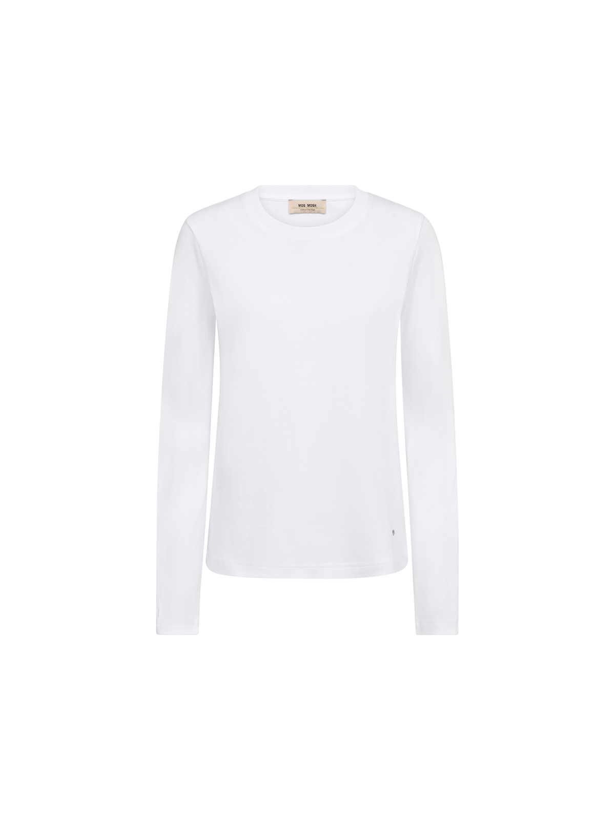 Mos Mosh Millie O-LS Regular Tee 183890 - white