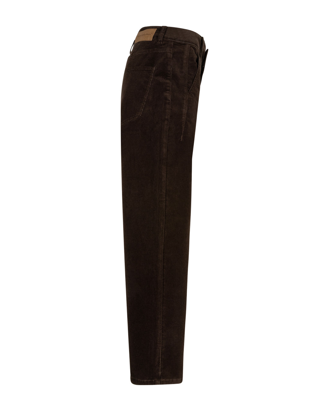 Red Button Caitlina 19W Fine Cord Trousers- Espresso