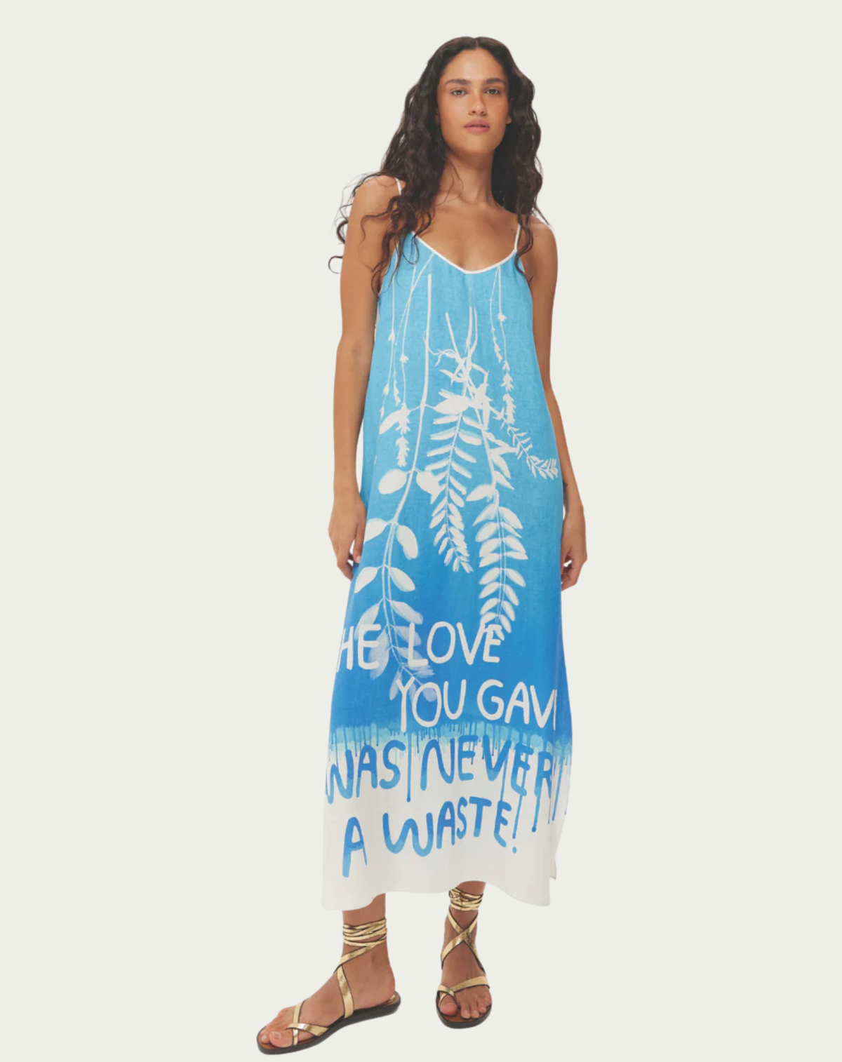 Me369 Olivia Camisole Indigo Dress