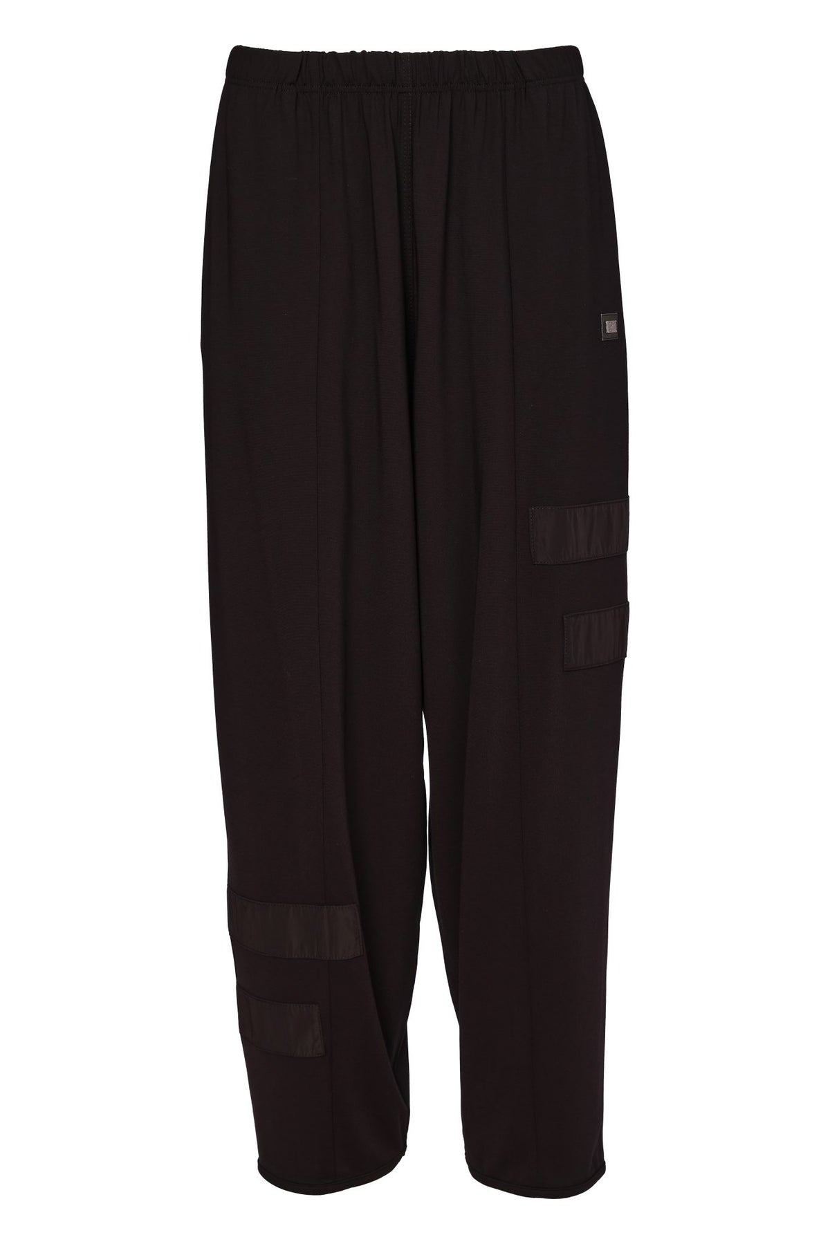 NAYA Pull Up Trouser With Layed On Bands NAW26246 -black