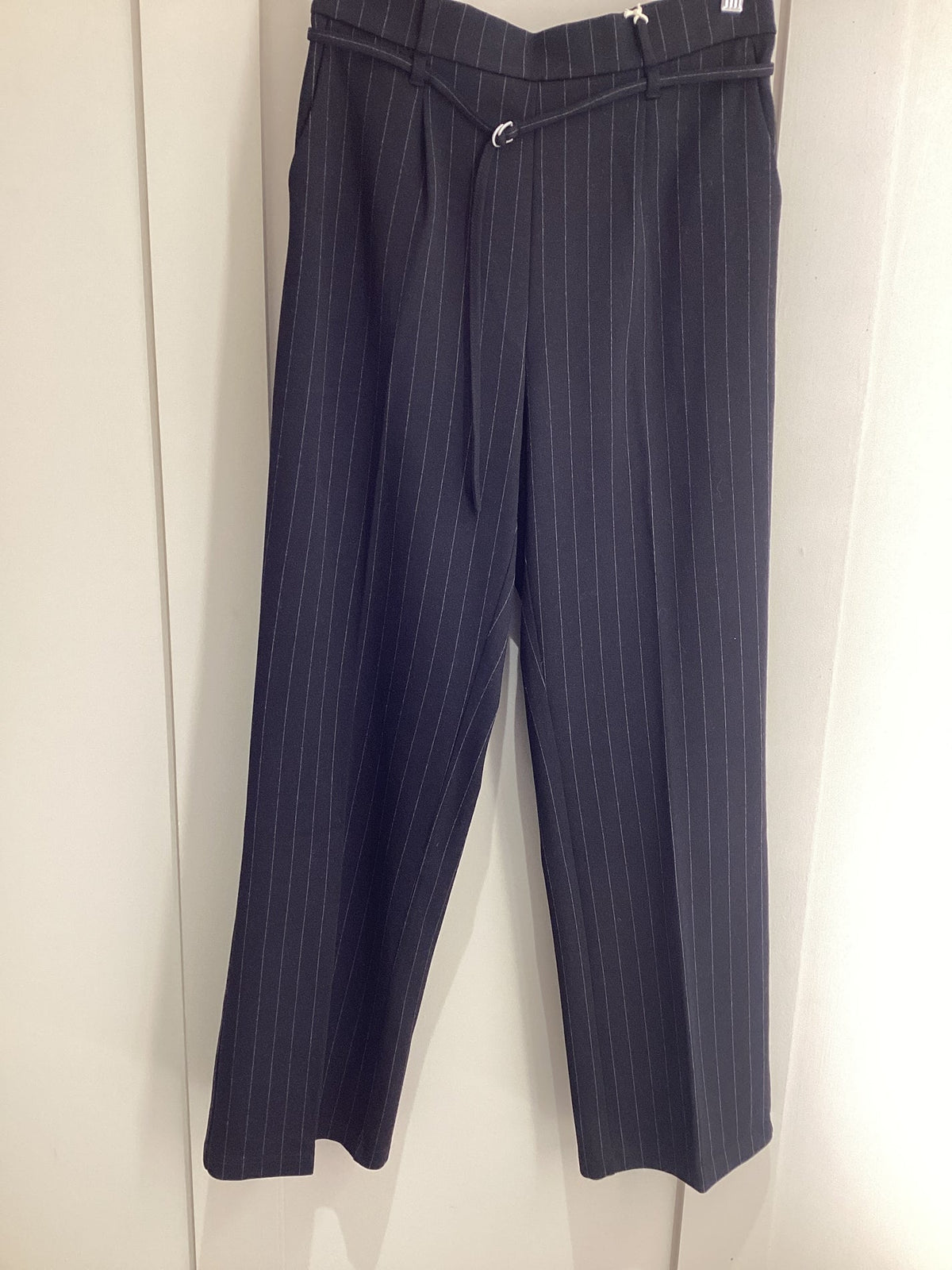 Red Button Cleo Punta Pinstripe - Black