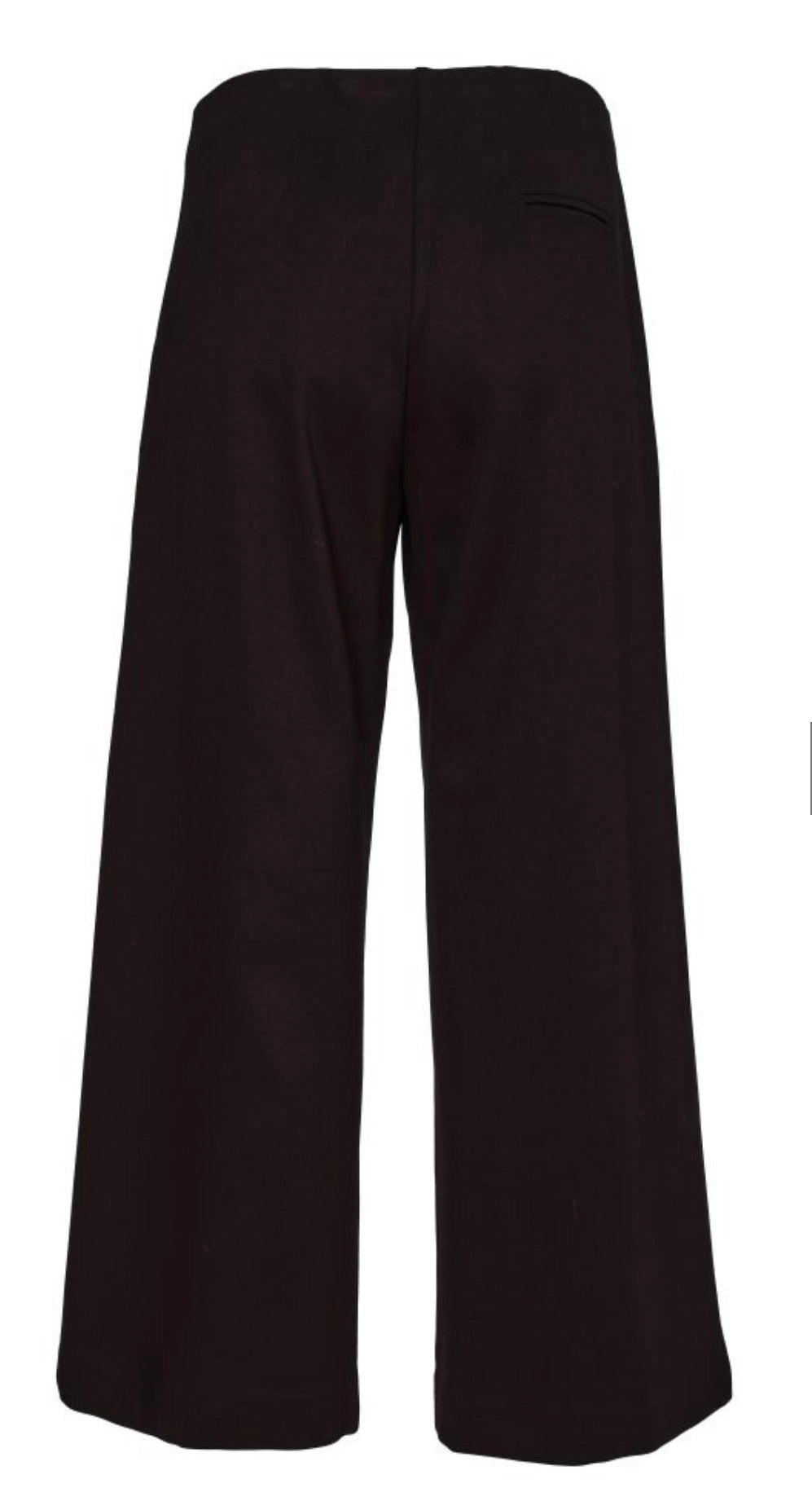 NAYA Soft Wide Leg Trouser With Side Pocket NAW26301 - black