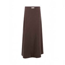 Fynch Hatton Gabardine Skirt - espresso