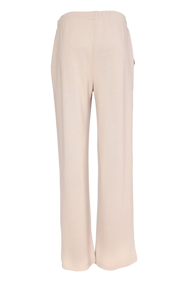 Naya Soft Pull Up Trouser with Side Pocket - mink