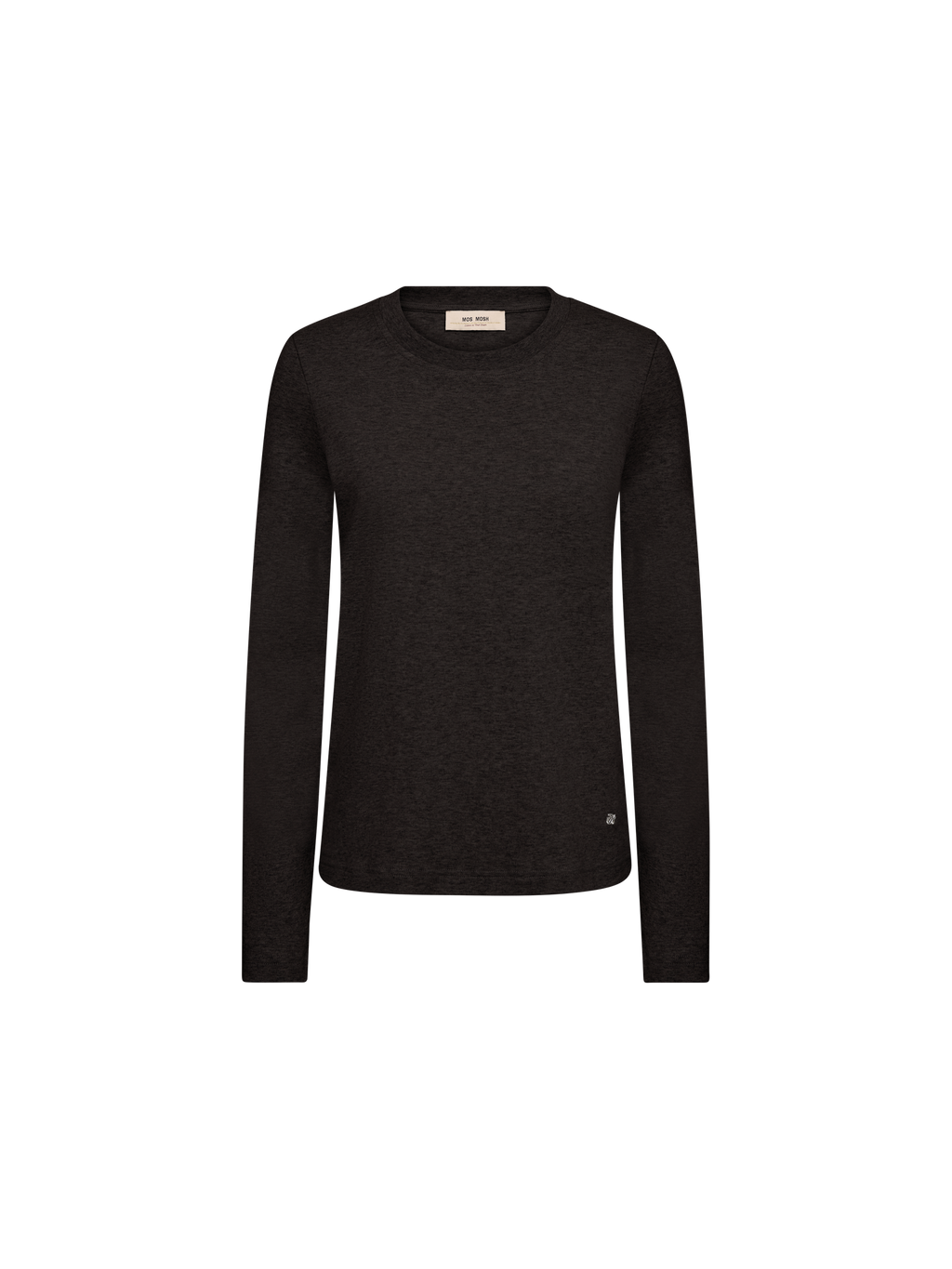 MosMosh Millie O-LS Regular Tee 183890 - black