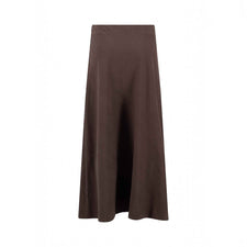 Fynch Hatton Gabardine Skirt - espresso