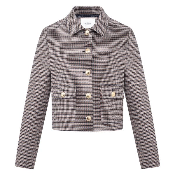 H V Society Cadence Jacket -Navy Check