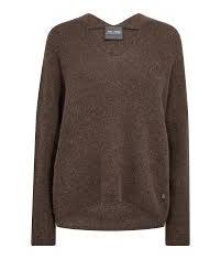 Mos Mosh V- neck Knit Falcon