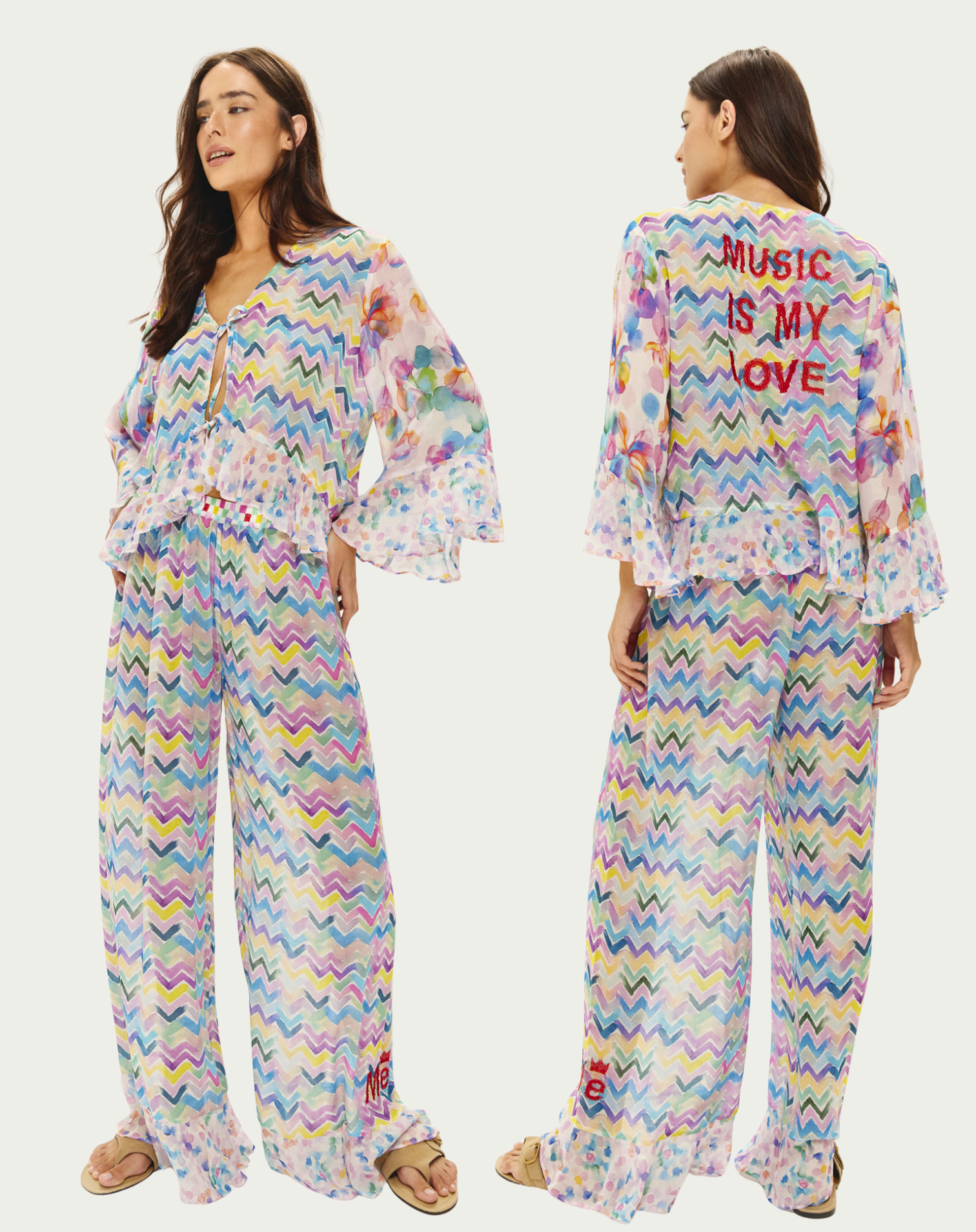 Me369 Dahlia Fairy Dust Blouse